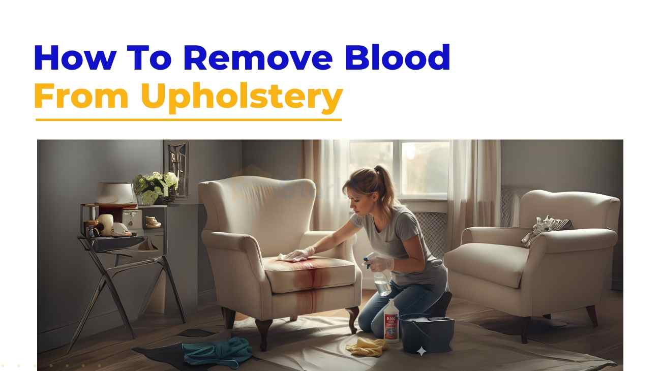 How To Remove Blood From Upholstery