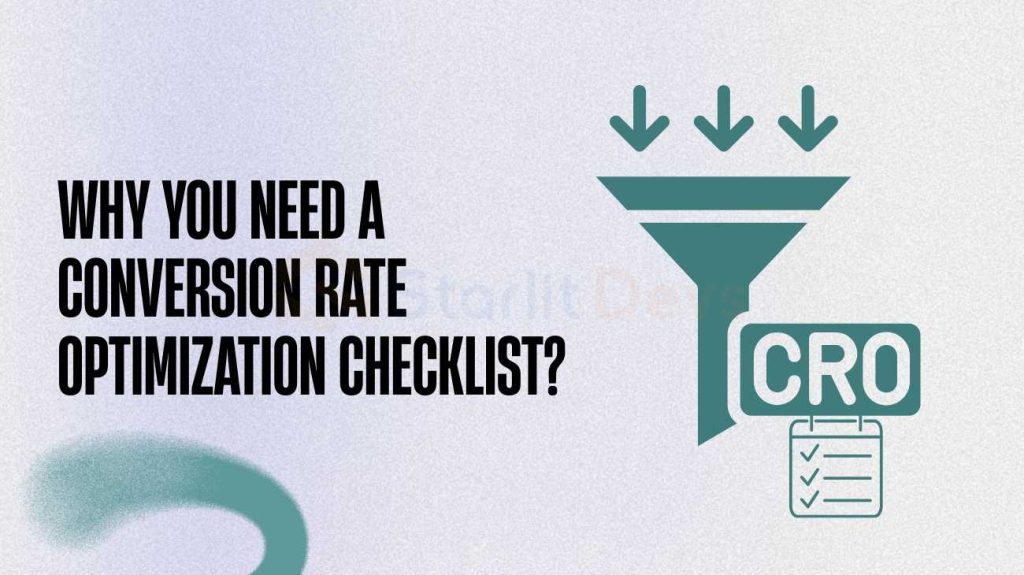 Why You Need a Conversion Rate Optimization Checklist